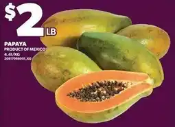 Loblaws Papaya offer