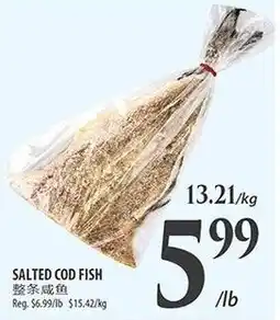 Al Premium Food Mart Salted cod fish offer