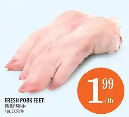 Al Premium Food Mart Fresh pork feet offer