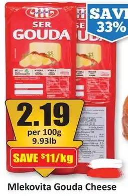 Starsky Mlekovita Gouda Cheese offer