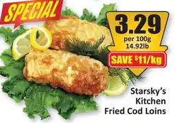 Starsky Starsky's Kitchen Fried Cod Loins offer