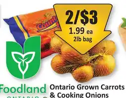 Starsky Ontario Grown Carrots & Cooking Onions offer