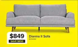 Leon's Dianna II Sofa - Grey offer