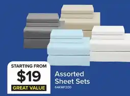 Leon's Cotton House Microfibre Twin Sheet Set - Assorted Colours offer