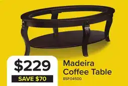 Leon's Madeira 50 Coffee Table - Walnut offer
