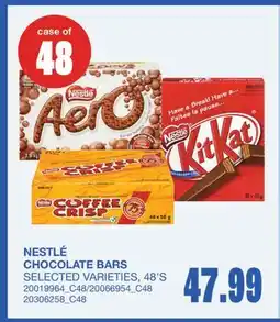 Wholesale Club CHOCOLATE BARS, 48'S offer