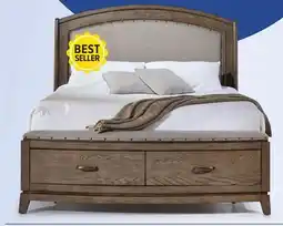 Leon's Camelot 3 - Piece Queen Storage Bed - Burnished Beige offer
