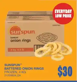 Wholesale Club BATTERED ONION RINGS offer