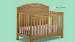 Leon's Delta Children Taylor 6-in-1 Convertible Baby Crib - Natural Sandstone offer