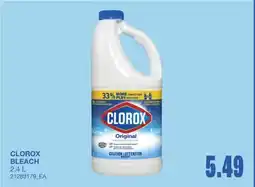 Wholesale Club BLEACH offer