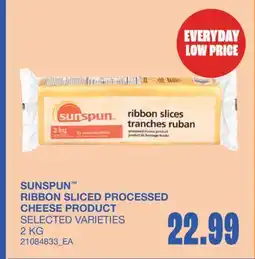 Wholesale Club RIBBON SLICED PROCESSED CHEESE PRODUCT offer