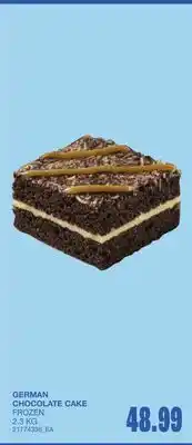 Wholesale Club GERMAN CHOCOLATE CAKE offer