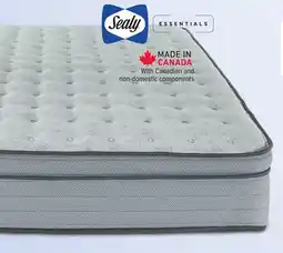 Leon's Sealy Essentials Remy II Firm Eurotop Queen Mattress offer