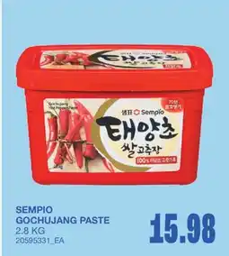 Wholesale Club SEMPIO GOCHUJANG PASTE offer