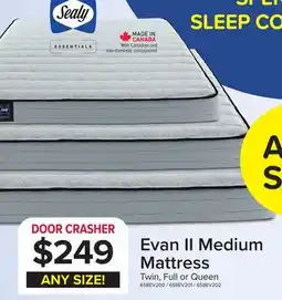 Leon's Evan II Medium Mattress offer