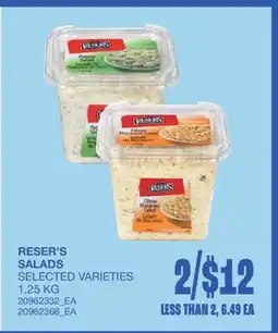 Wholesale Club SALADS offer
