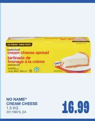 Wholesale Club CREAM CHEESE offer