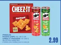 Wholesale Club POTATO CHIPS, 102-156 G OR CRACKERS, 191-200 G offer