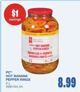 Wholesale Club HOT BANANA PEPPER RINGS offer