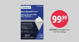 Rexall OPTION+ Minoxidil Foam for Men 3x60g offer