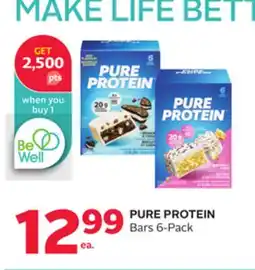 Rexall PURE PROTEIN Bars 6-Pack offer