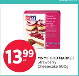 Rexall M&M FOOD MARKET Strawberry Cheesecake offer
