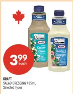 Shoppers Drug Mart KRAFT SALAD DRESSING offer