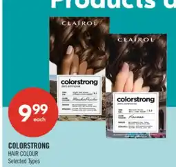 Shoppers Drug Mart COLORSTRONG HAIR COLOUR offer
