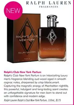 Shoppers Drug Mart Ralph Lauren Ralph's Club New York Parfum offer