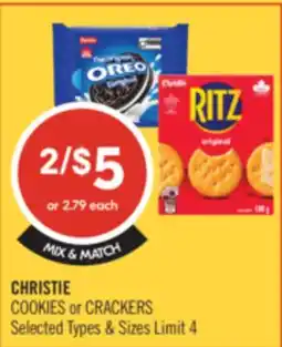 Shoppers Drug Mart CHRISTIE COOKIES or CRACKERS offer