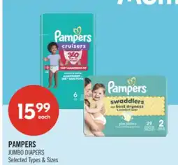 Shoppers Drug Mart PAMPERS JUMBO DIAPERS offer