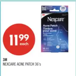 Shoppers Drug Mart 3M NEXCARE ACNE PATCH 36's offer