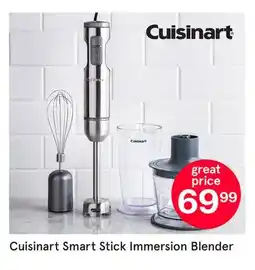 Kitchen Stuff Plus Cuisinart Smart Stick Immersion Blender offer