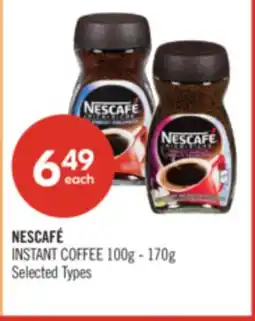 Shoppers Drug Mart NESCAFÉ INSTANT COFFEE offer