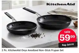 Kitchen Stuff Plus 2 Pc. KitchenAid Onyx Anodized Non-Stick Frypan Set offer