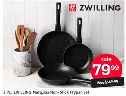 Kitchen Stuff Plus 3 Pc. ZWILLING Marquina Non-Stick Frypan Set offer