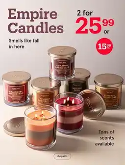 Kitchen Stuff Plus Empire Candles offer