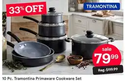 Kitchen Stuff Plus 10 Pc. Tramontina Primaware Cookware Set offer