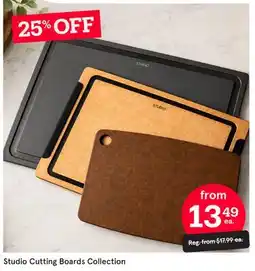 Kitchen Stuff Plus Studio Cutting Boards Collection offer