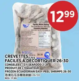 Kim Phat D.Y SEAFOOD FROZEN ECUADORIAN EASY PEEL SHRIMPS 26-30 offer