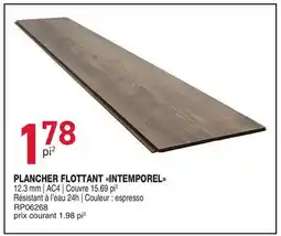 Matério PLANCHER FLOTTANT INTEMPOREL offer
