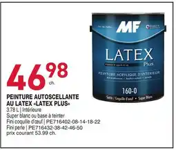Matério PEINTURE AUTOSCELLANTE AU LATEX LATEX PLUS offer