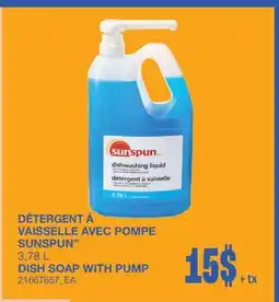 Wholesale Club DÉTERGENT À VAISSELLE AVEC POMPE offer