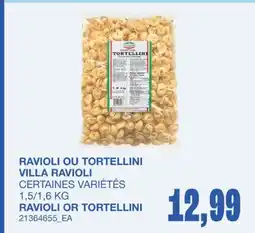 Wholesale Club RAVIOLI OU TORTELLINI, 1,5/1 offer