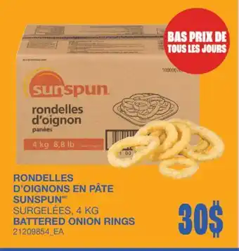 Wholesale Club RONDELLES D'OIGNONS EN PÂTE offer