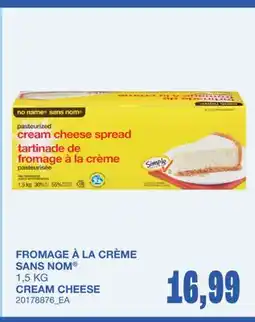 Wholesale Club FROMAGE À LA CRÈME offer