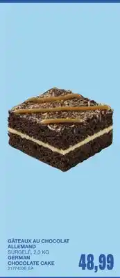 Wholesale Club GÂTEAUX AU CHOCOLAT ALLEMAND offer