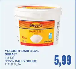 Wholesale Club YOGOURT DAHI 3,25% offer