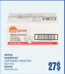 Wholesale Club PÂTES offer