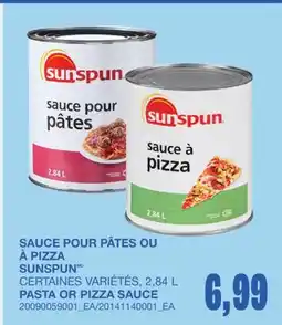 Wholesale Club SAUCE POUR PÂTES OU À PIZZA offer
